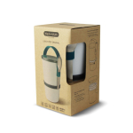 Cup-style lunchbox with 2 leak-proof compartments, 900 ml turquoise colour