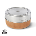 Glass bowl with silicone anti-drip lid, 750 ml