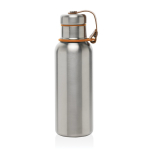 Stainless steel thermal bottle with handle, 500 ml orange colour seventh view