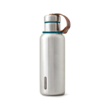 Stainless steel thermal bottle with handle, 500 ml turquoise colour