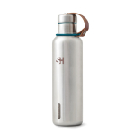 Stainless steel thermal bottle with handle, 750 ml turquoise colour
