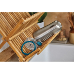 Leakproof stainless steel thermal tumbler, 600 ml turquoise colour