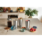 Leakproof stainless steel thermal tumbler, 600 ml