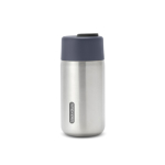 Drip-proof thermal mug in stainless steel, 340 ml grey colour
