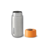 Drip-proof thermal mug in stainless steel, 340 ml orange colour second view