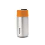 Drip-proof thermal mug in stainless steel, 340 ml orange colour third view