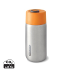 Drip-proof thermal mug in stainless steel, 340 ml orange colour