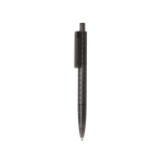 Eco pen with geometric design and blue Dokumental® ink black colour
