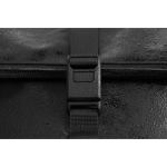 Multipurpose backpack with water-resistant fabric and flap, 16” laptop black colour