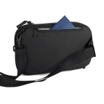 Multipurpose crossbody anti-theft tablet bag, fits 8” black colour