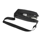 Multipurpose crossbody anti-theft tablet bag, fits 8” black colour