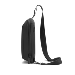 Multipurpose crossbody anti-theft tablet bag, fits 8” black colour