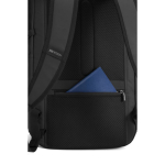 Water-resistant anti-theft backpack, 26 L capacity, fits 16” laptop black colour