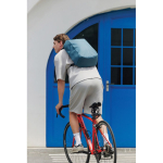 Water-resistant anti-theft backpack, 26 L capacity, fits 16” laptop blue colour