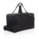 Weekend bag with 15” laptop compartment, Swiss Peak black colour