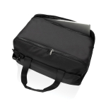 Weekend bag with 15” laptop compartment, Swiss Peak black colour