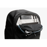 RPET travel backpack with 16” laptop compartment black colour