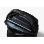 RPET travel backpack with 16” laptop compartment black colour