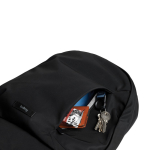 Classic RPET backpack with 16” laptop pocket black colour