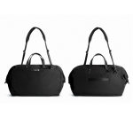 Spacious weekend bag with quick-access pocket, 45 L black colour