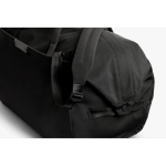 Spacious weekend bag with quick-access pocket, 45 L black colour
