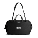 Spacious weekend bag with quick-access pocket, 45 L black colour