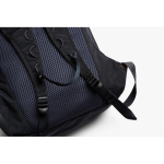 Multipurpose RPET backpack with internal sleeve, 20 L black colour