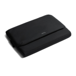 Waterproof RPET sleeve with foam padding, 16” black colour