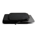 Waterproof RPET sleeve with foam padding, 16” black colour