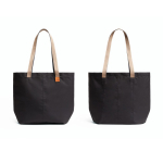 Tote bag with inner pockets and 15 L capacity black colour