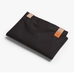 Tote bag with inner pockets and 15 L capacity black colour