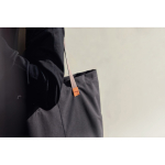 Tote bag with inner pockets and 15 L capacity black colour