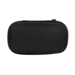 Multi-region travel charger with integrated travel pouch white colour