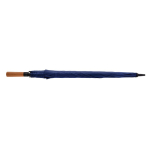 Semi-automatic RPET umbrella, 30”, metal shaft, Ø154 cm navy-blue colour