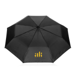 Stormproof automatic umbrella, 21”, Swiss Peak black colour