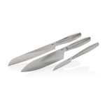 Premium stainless steel kitchen knife set shiny silver colour