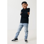 Kids’ recycled cotton hoodie sweatshirt, 280 g/m² black colour