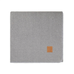 Recycled polyester blanket with exceptional softness, 320 g/m² grey colour