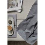 Recycled polyester blanket with exceptional softness, 320 g/m² grey colour