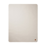 Recycled polyester blanket with exceptional softness, 320 g/m² beige colour