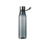 RPET gradient branded water bottle, 800 ml matt silver colour