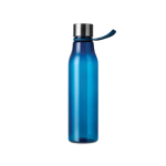 RPET gradient branded water bottle, 800 ml navy-blue colour