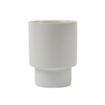 Recycled clay mug with Scandinavian design, 300 ml off white colour