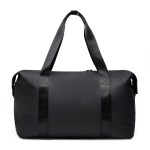 Water-repellent weekend bag, travel size black colour