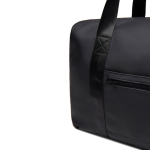 Water-repellent weekend bag, travel size black colour