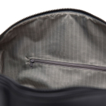 Water-repellent weekend bag, travel size black colour