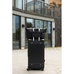 Water-repellent weekend bag, travel size black colour
