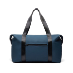 Water-repellent weekend bag, travel size navy-blue colour