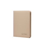 Eco portfolio with pen loop and pockets, A4, ruled pages ivory colour
