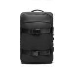 Eco explorer backpack with luggage strap, fits 15.6” laptop black colour
